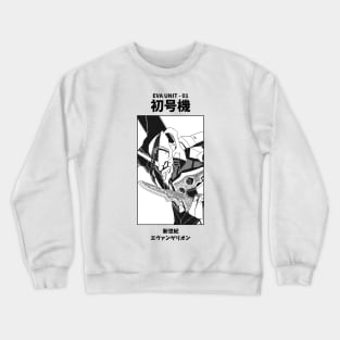 Eva Unit - 01 Neon Genesis Evangelion Crewneck Sweatshirt